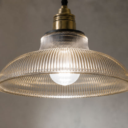 Nordic Vintage Coloured Glass Pendant Light Kitchen Dining Bar E27