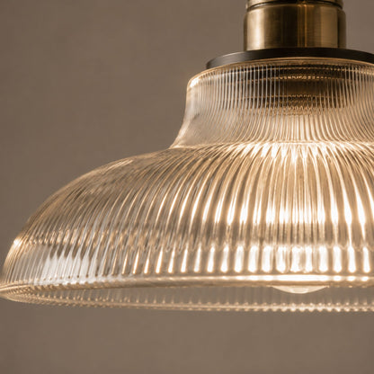 Nordic Vintage Coloured Glass Pendant Light Kitchen Dining Bar E27