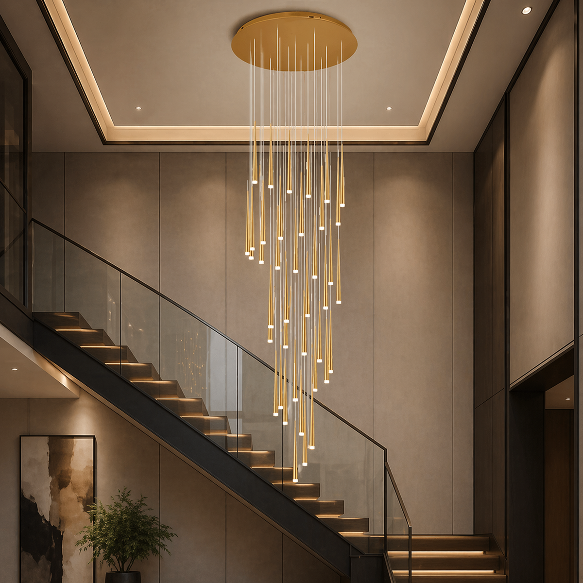Nordic Iron Acrylic Ceiling Light Flush Mount Dimmable LED 6-68