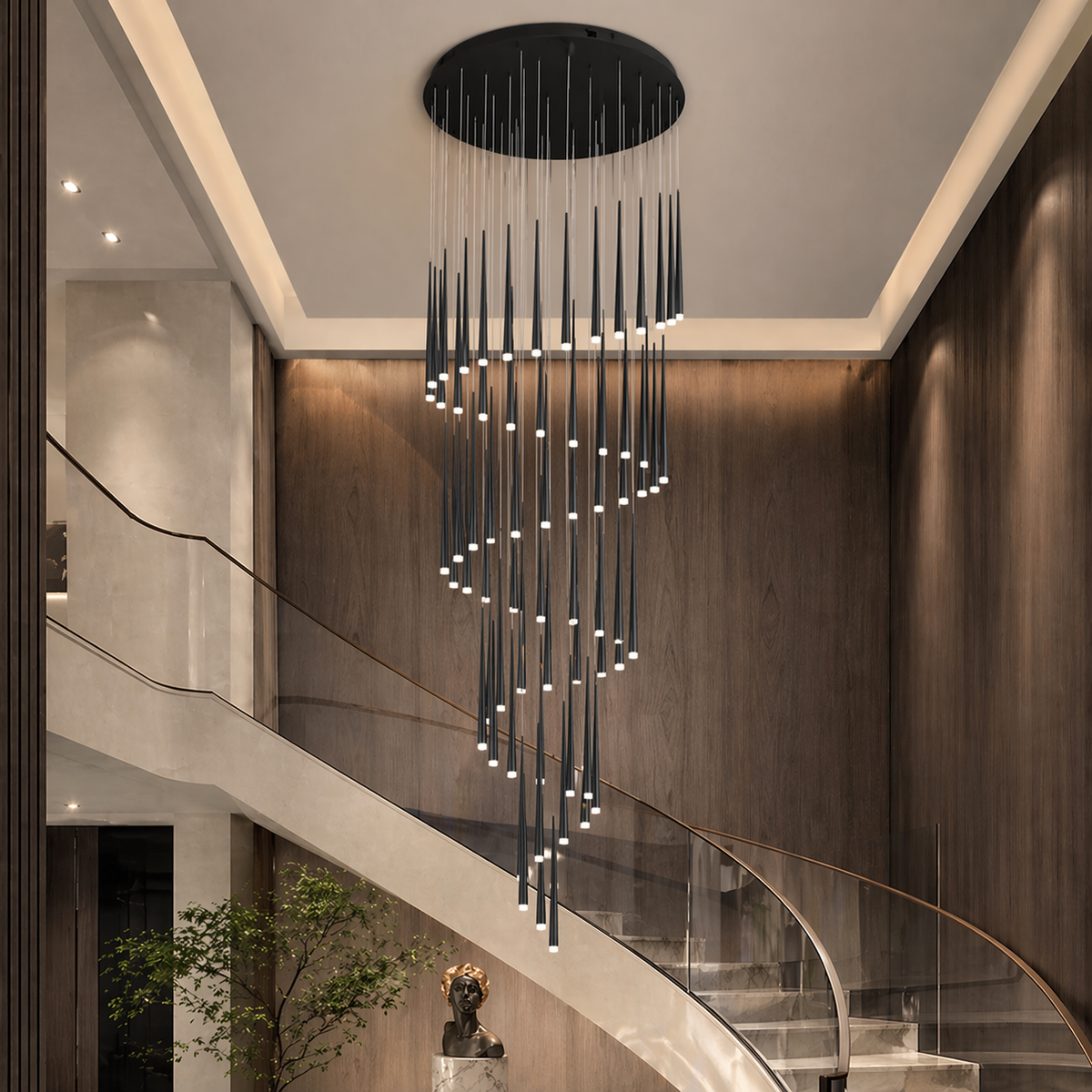 Nordic Iron Acrylic Ceiling Light Flush Mount Dimmable LED 6-68