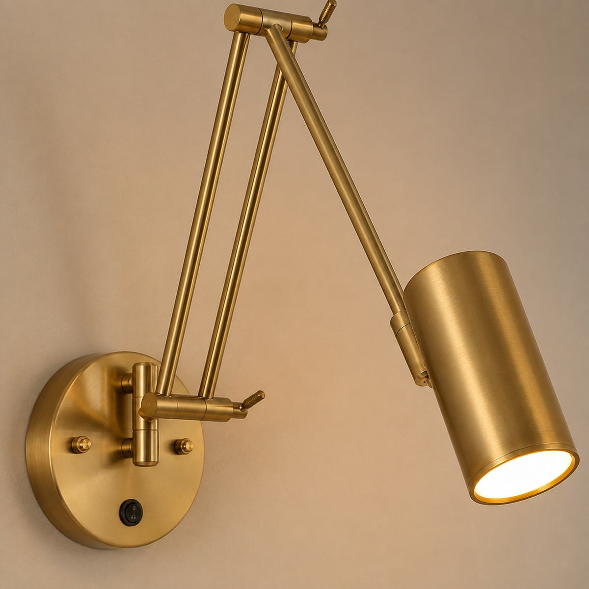 Industrial Wall Light Adjustable Sconce