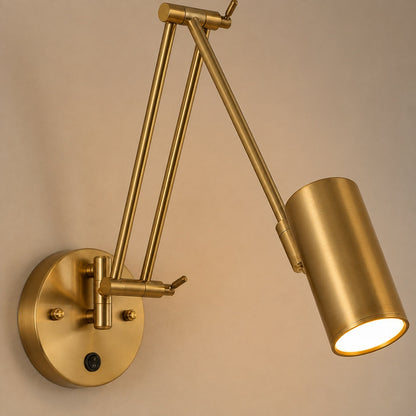 Industrial Wall Light Adjustable Sconce