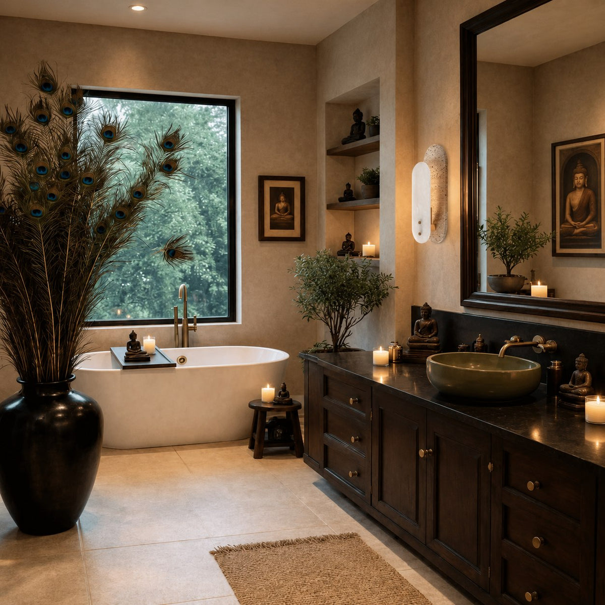 Alabaster Oval Wall Sconce LED Warm Ambient Lighting