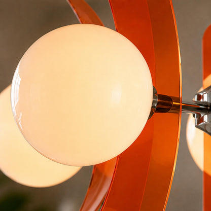 Sputnik Metal Chandelier Multi-Colour LED