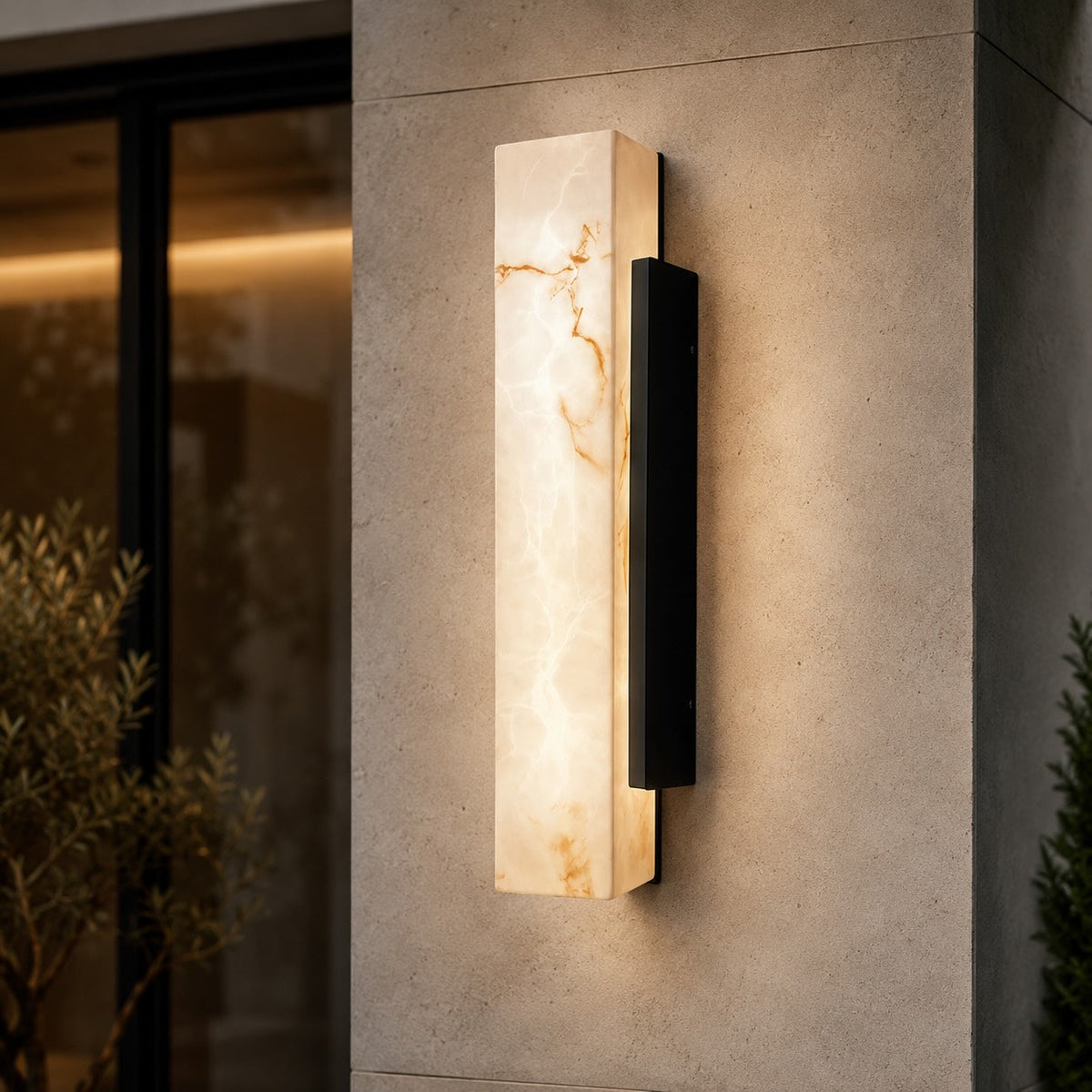 Modern Industrial Outdoor Wall Light Waterproof LED Wall Mounted Stainless Steel Fixture