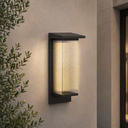 Modern Outdoor Wall Light Wall Mounted Stainless Steel IP65 Waterproof Integrated LED