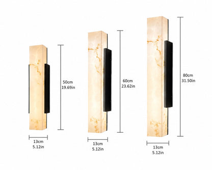 Modern Outdoor Wall Light Wall Mounted Stainless Steel LED Waterproof Imitated Marble