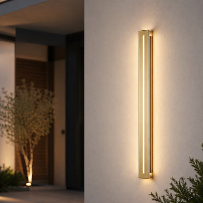 Linear Iron Wall Sconce LED Wall Light Minimalist Bar