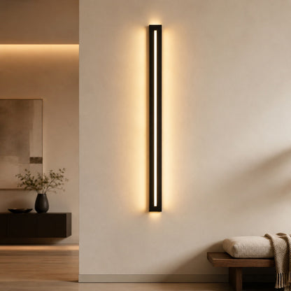 Linear Iron Wall Sconce LED Wall Light Minimalist Bar