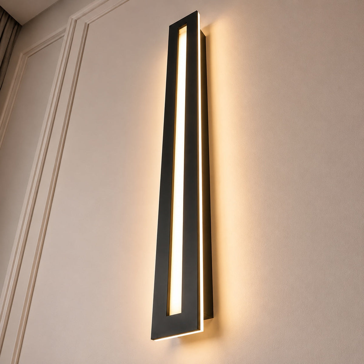 Linear Iron Wall Sconce LED Wall Light Minimalist Bar