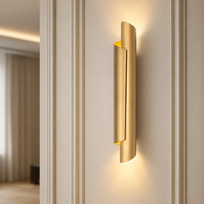 Minimalist Metal Wall Sconce Wall Mounted LED Light