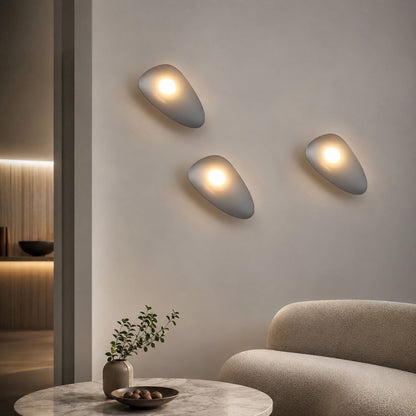 Iron Frame Wall Light Glass Shade Wall Mounted LED