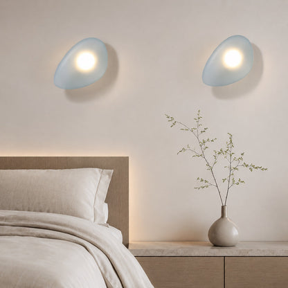 Iron Frame Wall Light Glass Shade Wall Mounted LED