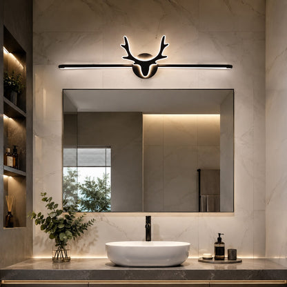 Scandinavian Iron LED Bathroom Wall Light Remote Dimmable 40–80cm