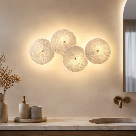 Ceramic & Metal Wall Sconce LED Wall Mounted Light