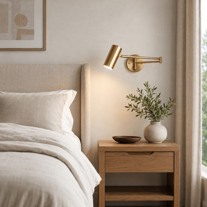 Adjustable Metal Wall Sconce Directional LED Wall Light