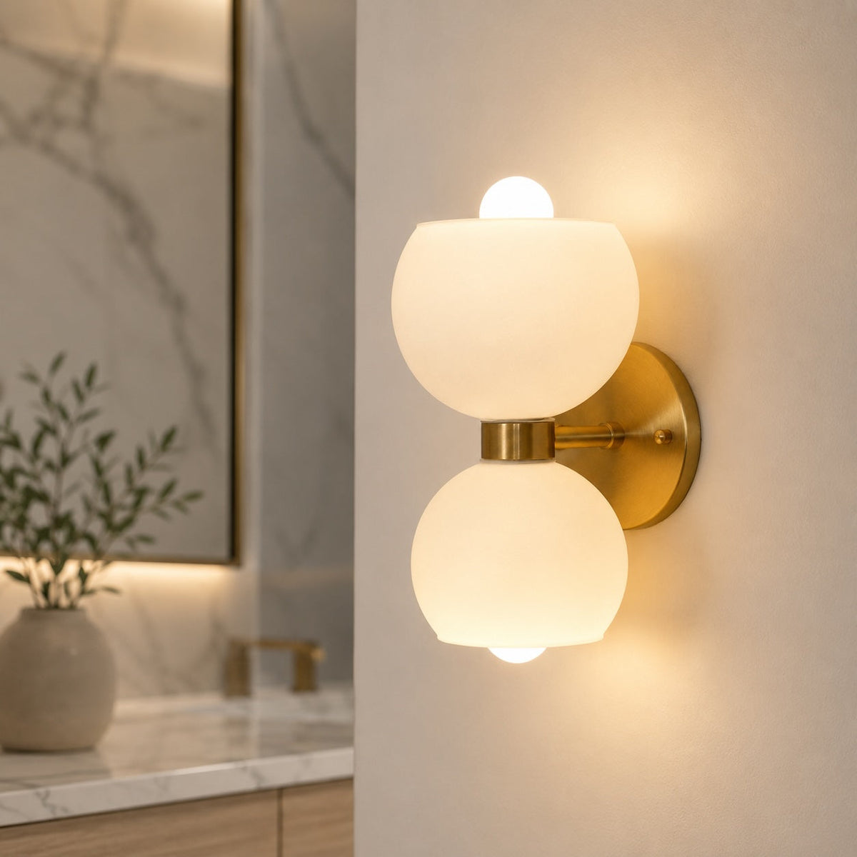 Minimalist Metal Wall Sconce LED Wall Mounted Light