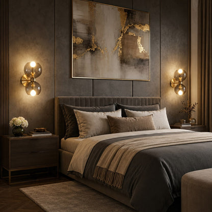 Minimalist Metal Wall Sconce LED Wall Mounted Light
