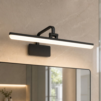 Metal & Glass LED Wall Light 12W 3000K 43–57cm Kitchen & Living Room