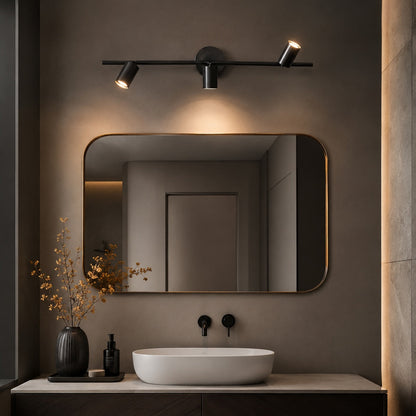 Brass Rotating Spotlight Wall Light GU10 1–4 Head 350° Wall or Ceiling