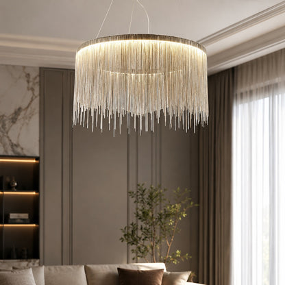 Adjustable Aluminium Chandelier LED Hanging Light
