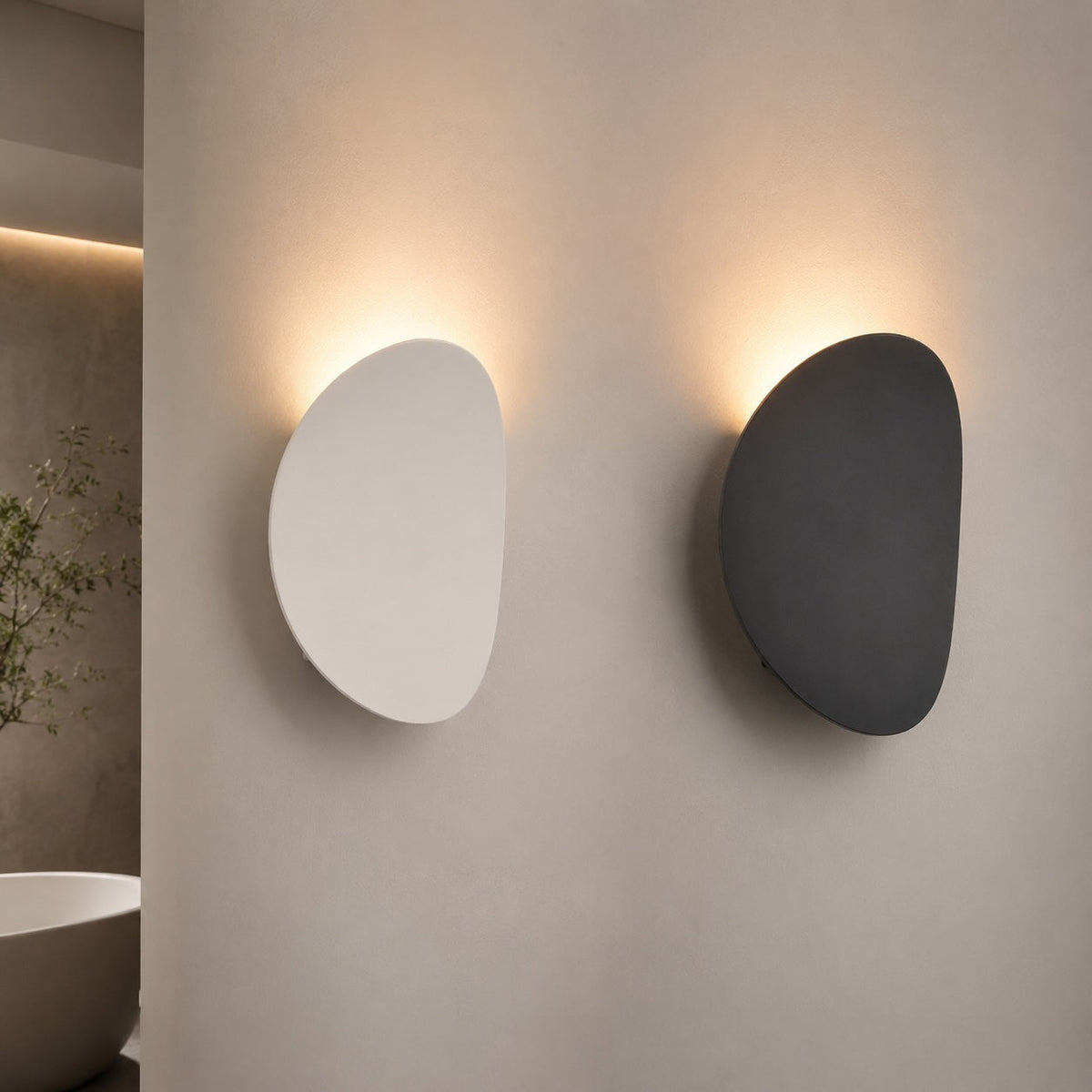 Modern Outdoor Wall Light Waterproof Aluminum Body Integrated LED 7W for Exterior Illumination