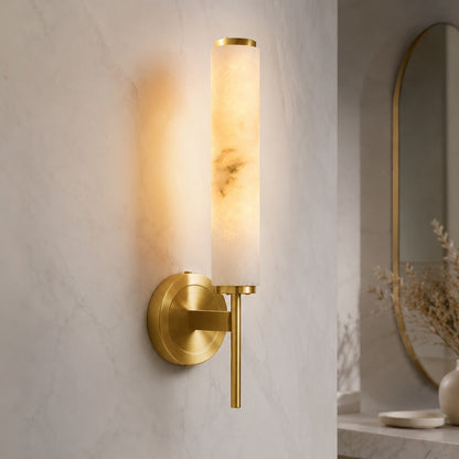 Alabaster Adjustable Wall Sconce