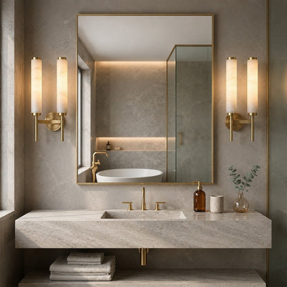 Alabaster Adjustable Wall Sconce
