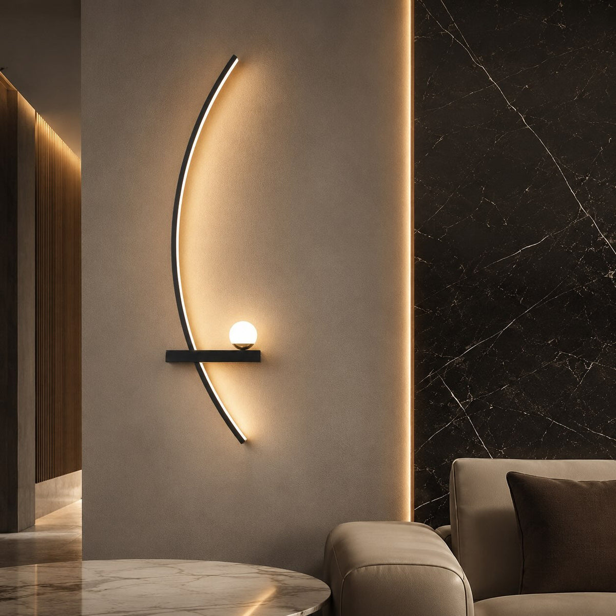 Adjustable Iron Wall Sconce Dimmable LED Reading Light