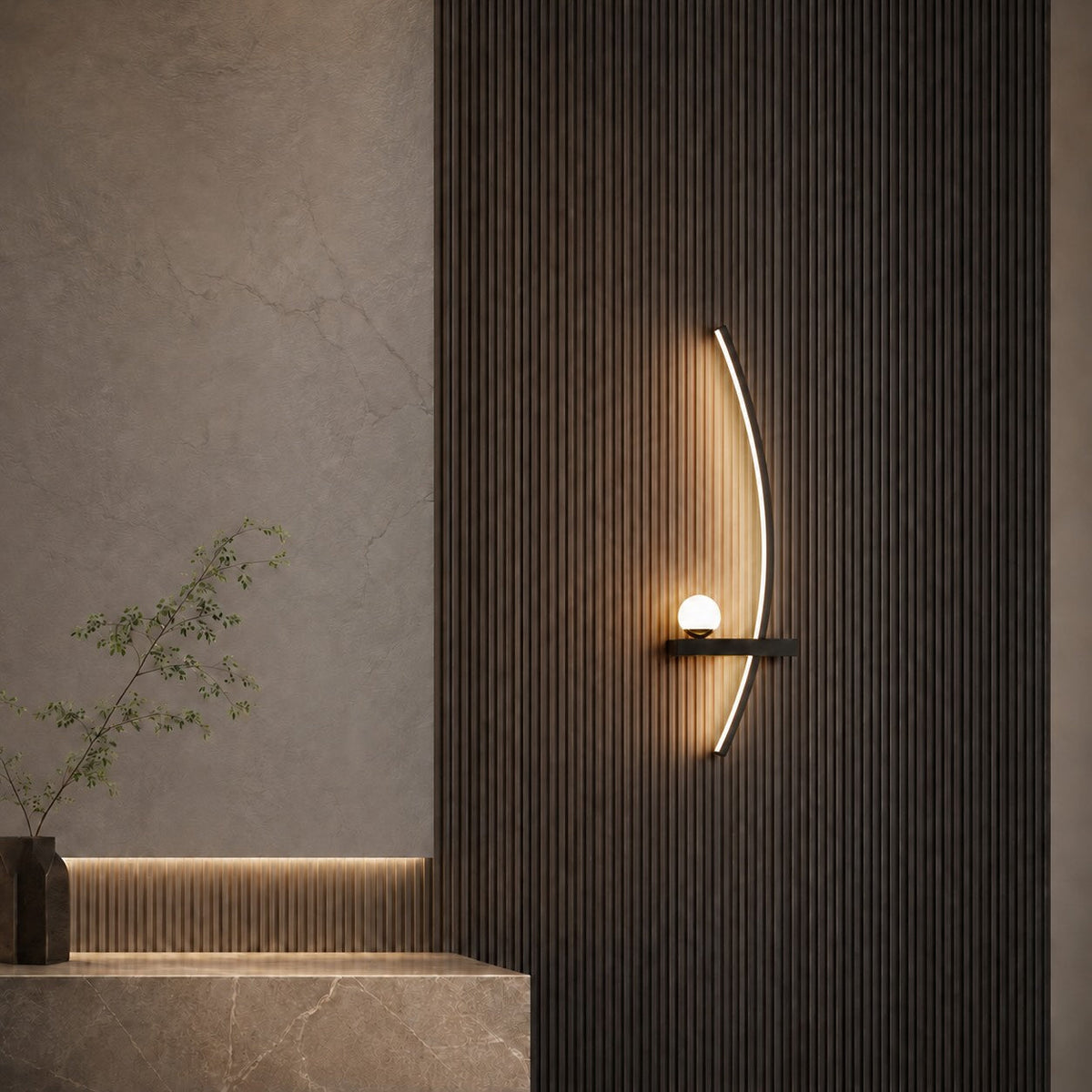 Adjustable Iron Wall Sconce Dimmable LED Reading Light