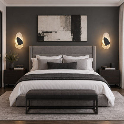 Warm Glow Adjustable Metal LED Wall Sconce
