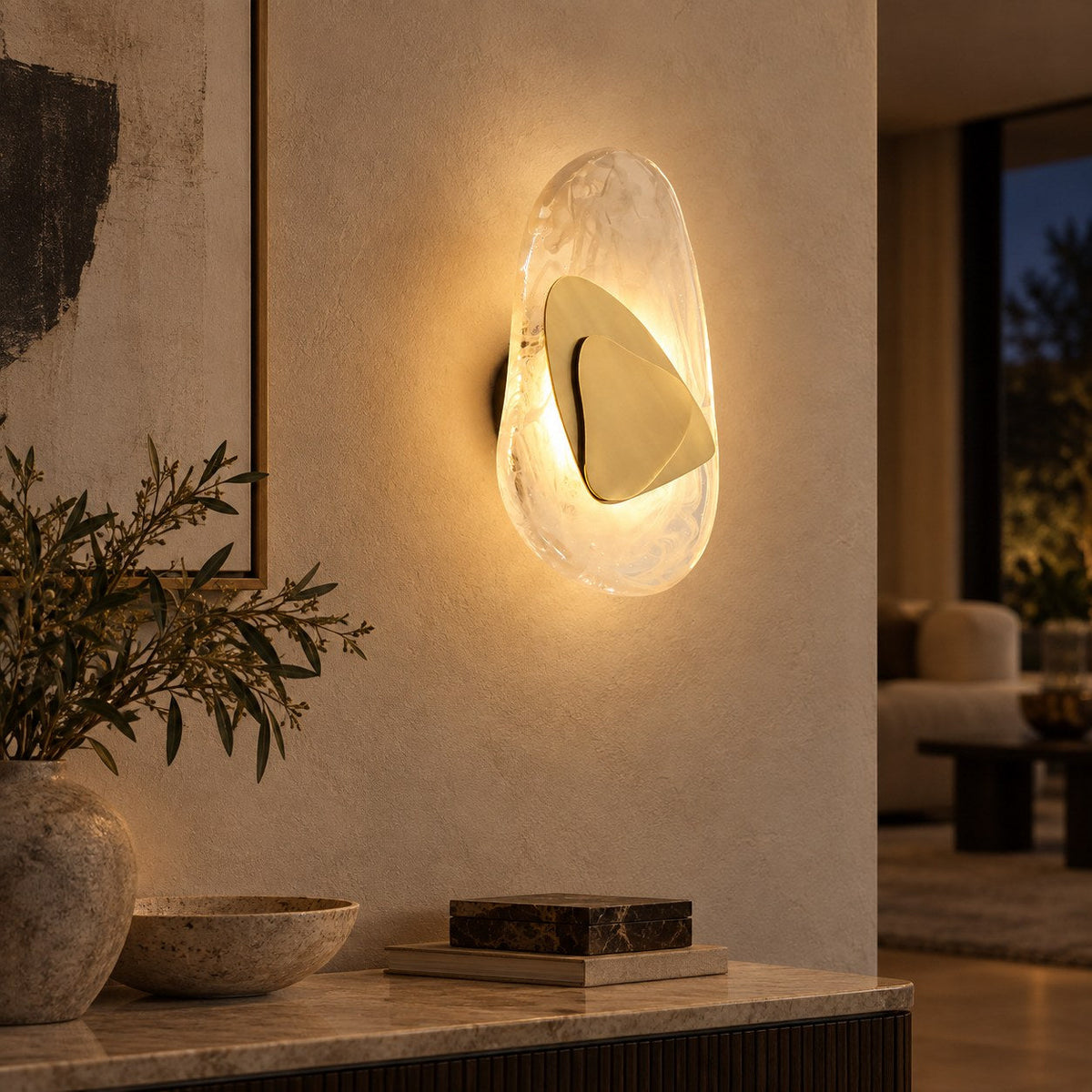 Warm Glow Adjustable Metal LED Wall Sconce