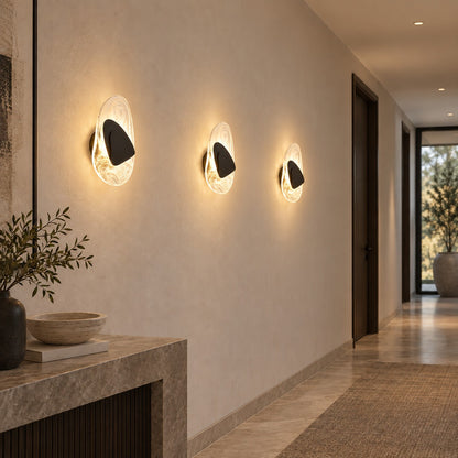 Warm Glow Adjustable Metal LED Wall Sconce