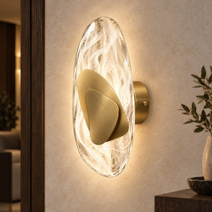 Warm Glow Adjustable Metal LED Wall Sconce