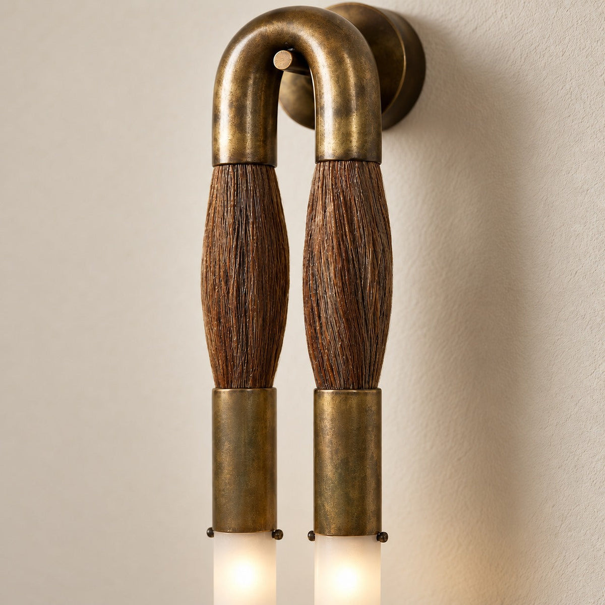 Flush Mount Metal Wall Light Adjustable LED Sconce