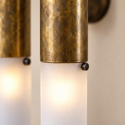Flush Mount Metal Wall Light Adjustable LED Sconce