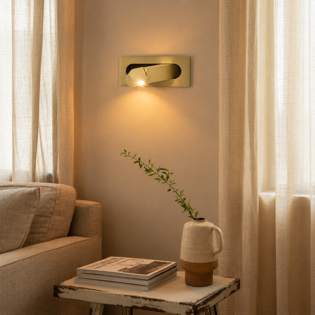 Bedside Reading Wall Light LED Adjustable Wall Mounted