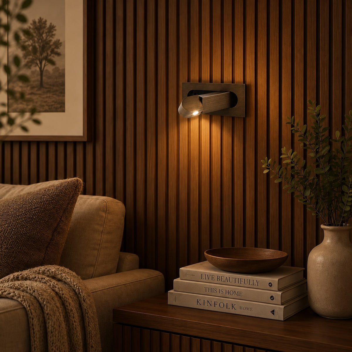 Bedside Reading Wall Light LED Adjustable Wall Mounted