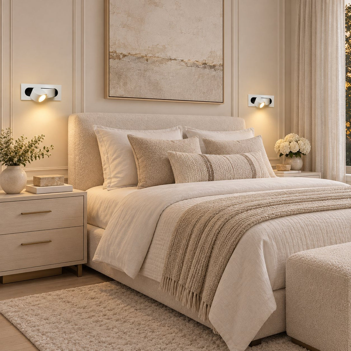 Bedside Reading Wall Light LED Adjustable Wall Mounted