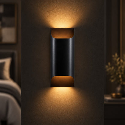 Solid Brass Wall Sconce Up Down LED Architectural Light