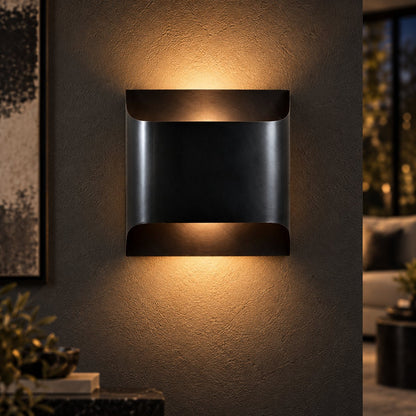 Solid Brass Wall Sconce Up Down LED Architectural Light