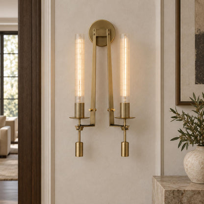 Classic French Wall Sconce Lighting Metal Wall Mounted