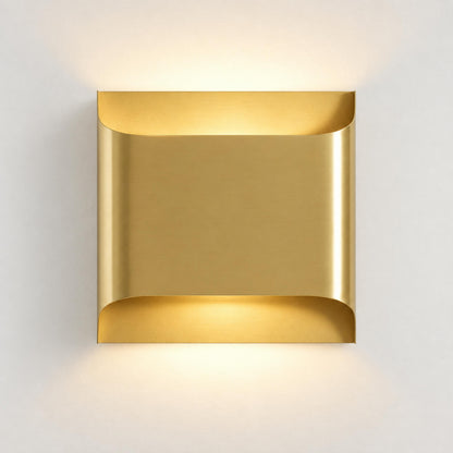 Solid Brass Wall Sconce Up Down LED Architectural Light