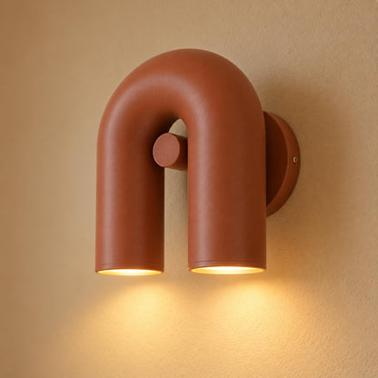Curved U-Shape LED Wall Sconce