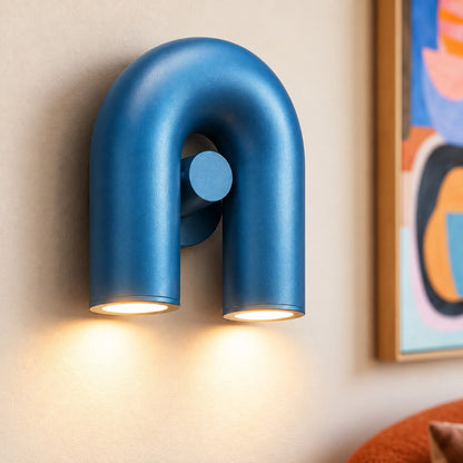 Curved U-Shape LED Wall Sconce