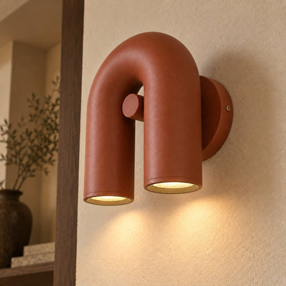 Curved U-Shape LED Wall Sconce