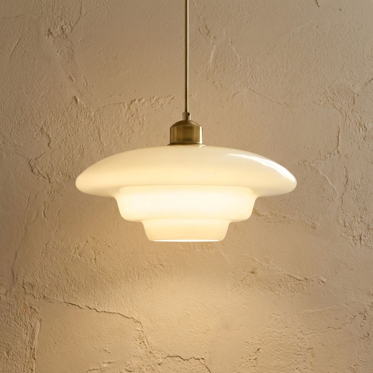 Nordic Glass Pendant Light 3-Colour LED Kitchen Dining Bedside