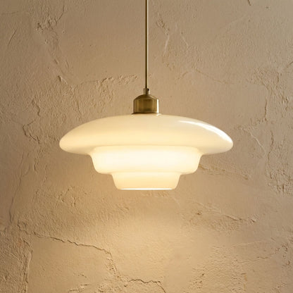 Nordic Glass Pendant Light 3-Colour LED Kitchen Dining Bedside
