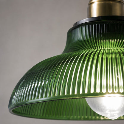 Nordic Vintage Coloured Glass Pendant Light Kitchen Dining Bar E27