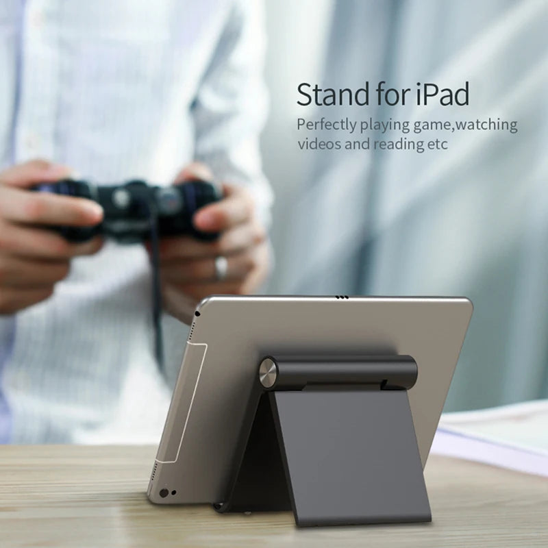 Phone & Tablet Stand – Foldable Portable Desk Holder
